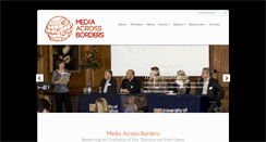 Desktop Screenshot of mediaacrossborders.com